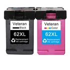 62XL переработанный чернильный картридж для hp 62 xl hp62 заменить для струйного принтера hp Envy 5540 5640 7640 5646 5541 5740 5742 5745 200 250 принтер