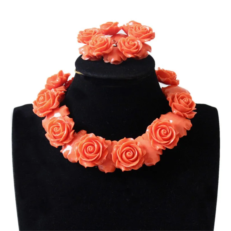 Ювелирный Комплект из колье и серёг 25 мм