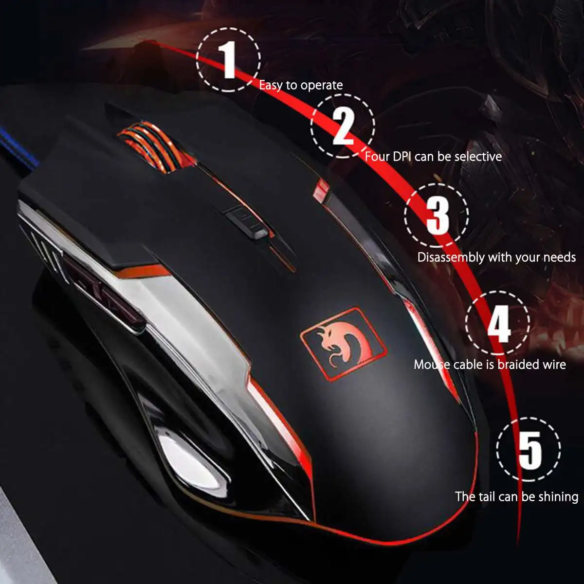 PC Gamer игровая клавиатура и мышь механический Feel светодиодный комплект с подсветкой эргономичная мышь игровой набор для ноутбука