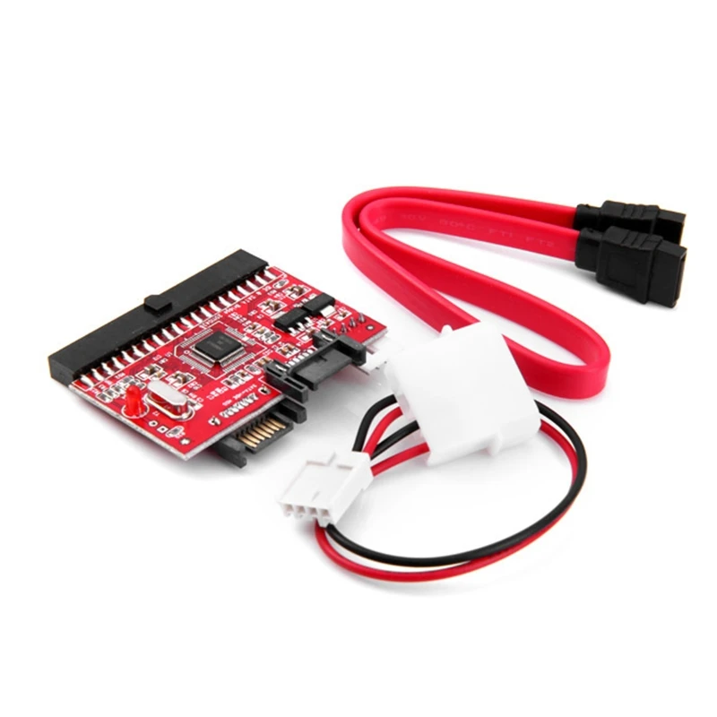 Двунаправленный адаптер H052 для преобразования IDE-SATA PCI 40-контактный ATAPI/100/133/CD DVD