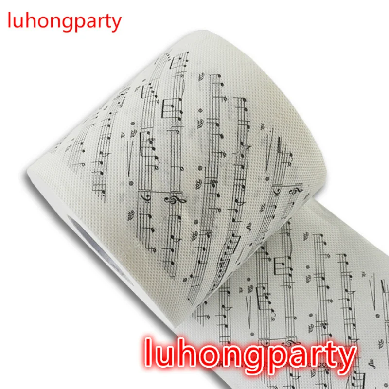 90 м 3 рулонов для нот Здоровый бумажный Туалет ткани рулон рождественской