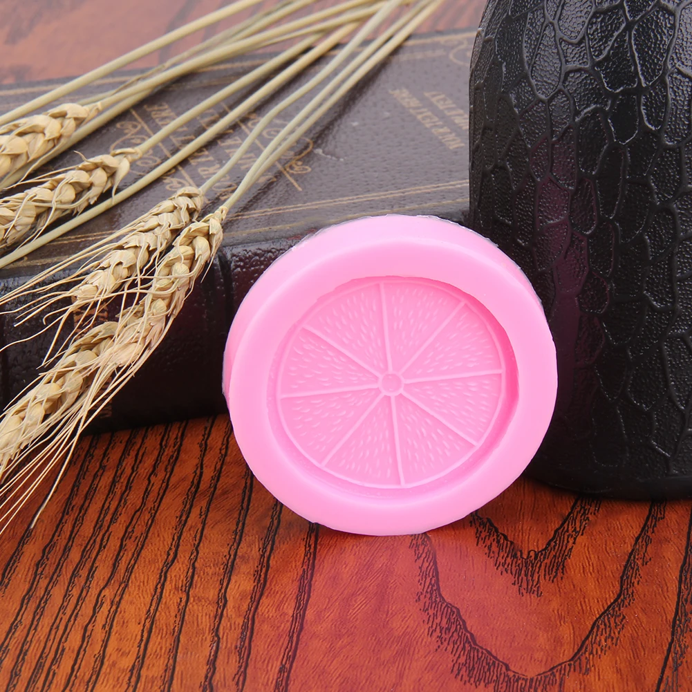 New Silicone Lemon Slices Fruit Mold Chocolate Fondant Wedding Cake Mould Decor Baking Tools | Дом и сад