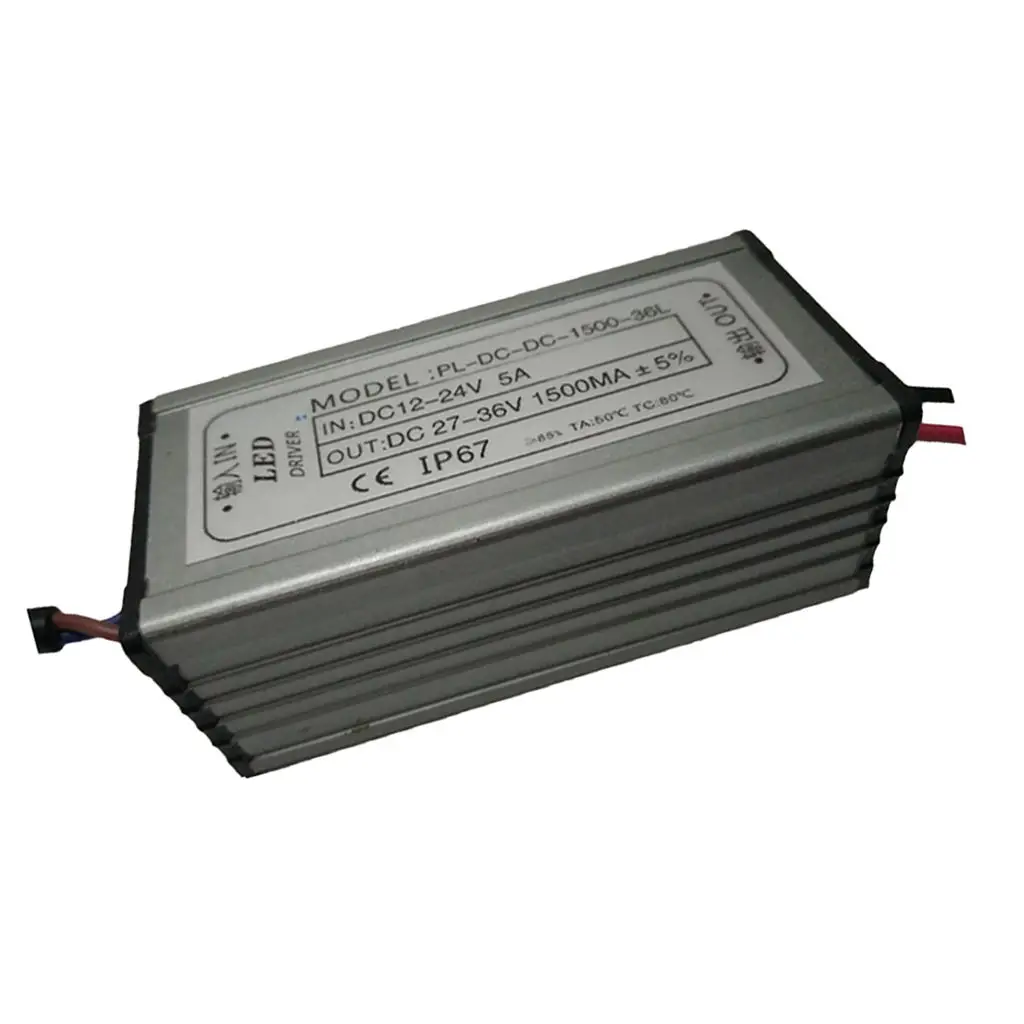 

50W DC12-24V 10 Strings 5 1500MA Booster Street Lamp Power Supply