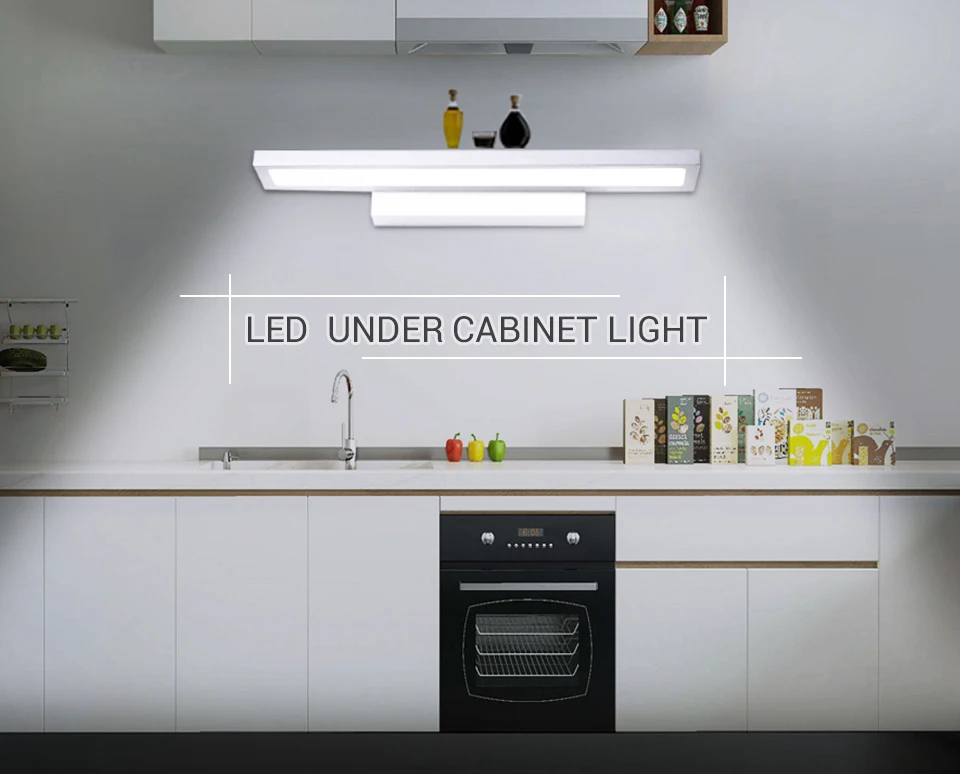 220 В светодиодный светильник для кухонных шкафов Luces светодиодный декоративный шкаф для спальни шкаф ночной Светильник для ванной настенный светильник