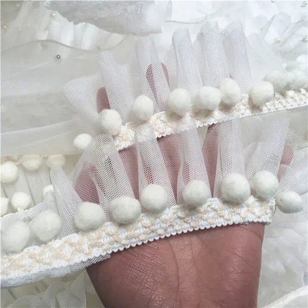 LASUI 3 метров = 1 лот diy 5 видов цветов из искусственного меха сетка с кружевной