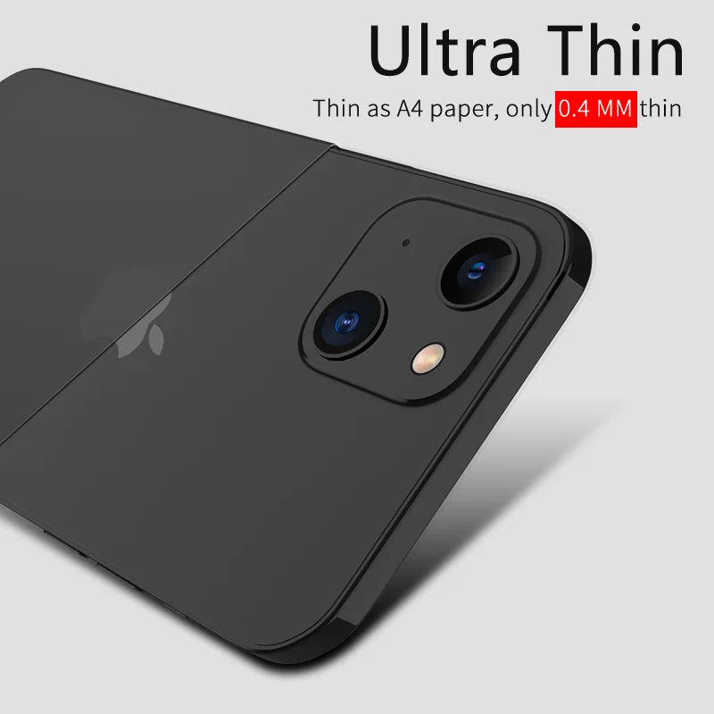 Ультратонкий Прозрачный матовый чехол X-level для iPhone 13 Pro Max Mini | Мобильные телефоны
