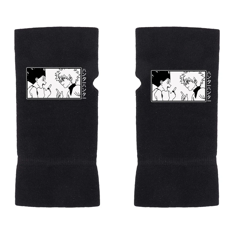 

2021 New Hot Sale Anime Hunter X Hunter Cotton Warm Knitting Wrist Gloves Mitten Lovers Anime Accessories