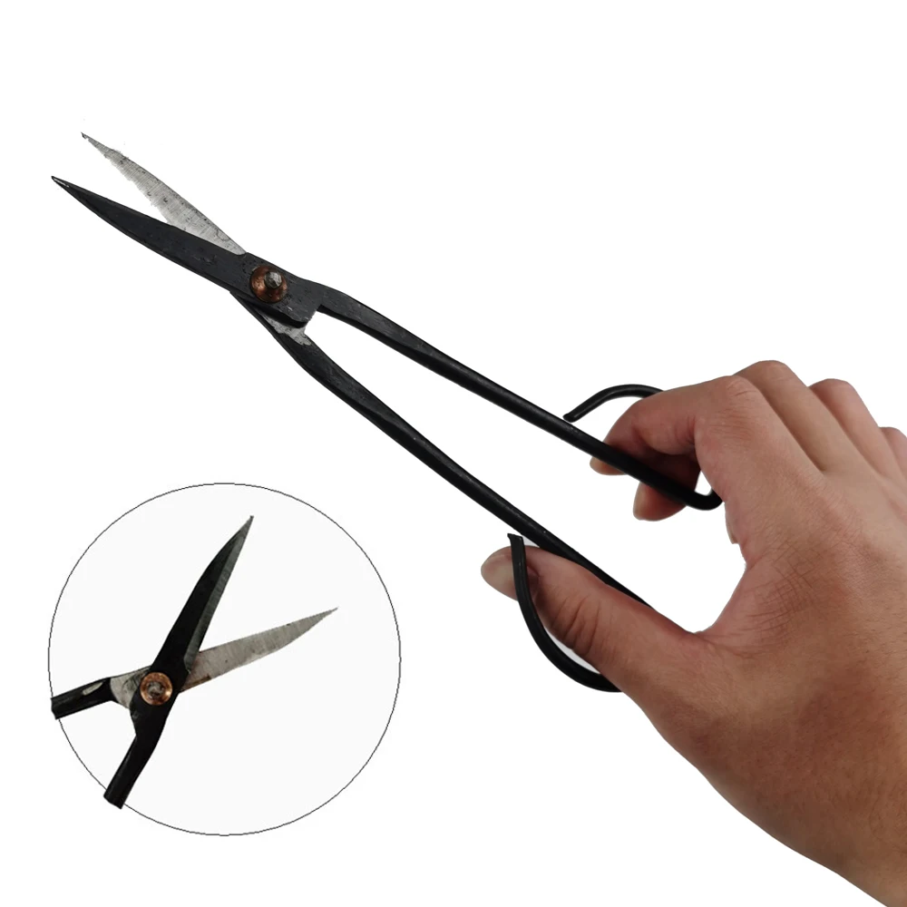 

Beginner Bonsai Tool Long Handle Scissors Gardening Plant Branch Shears 20cm New Drop Shipping