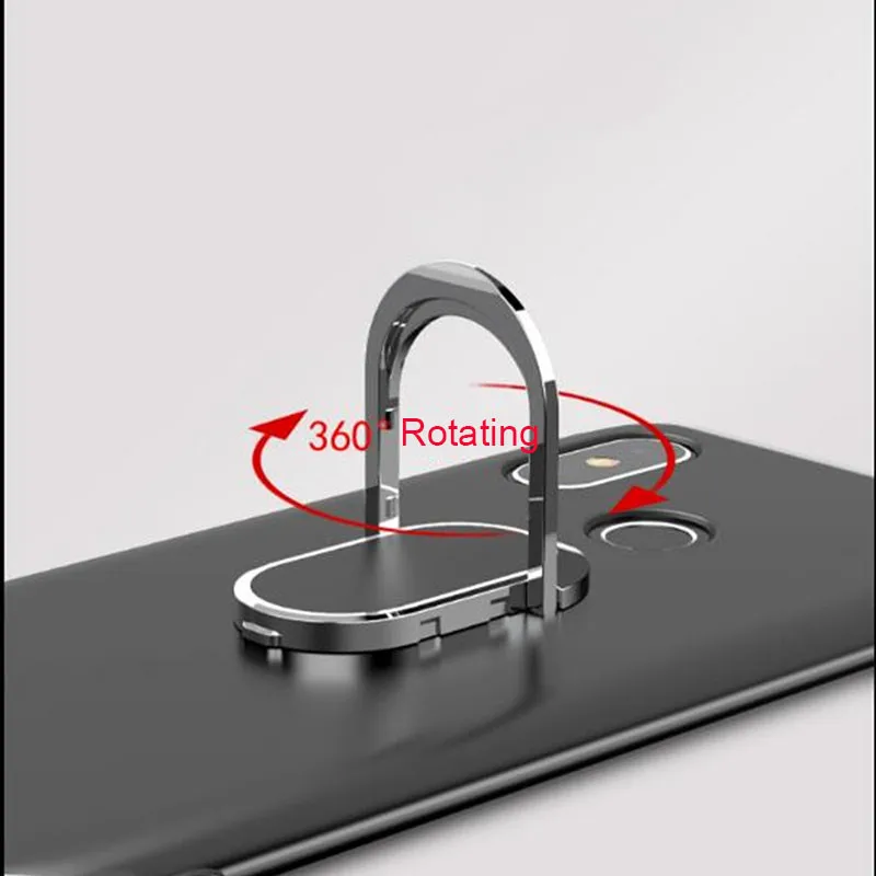 Phone Finger Ring Case For iPhone 7 Plus Magnetic Car Holder 7Plus Kickstand TPU Soft Silicone Back Cover Cases | Мобильные телефоны