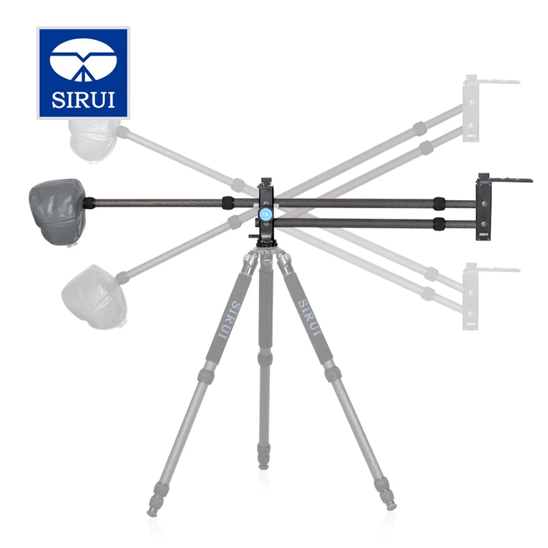 

VTJ-1.8 Sirui Video Sports Camcorder Accessories Tripod Travel Rocker Carbon Fiber For SLR Camera Go Pro Wedding DV Micro Film