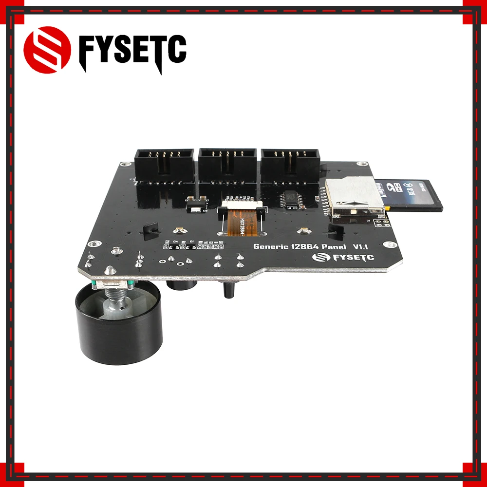 Плата FYSETC F6 V1.3 универсальное электронное решение VS SKR + универсальная 12864 панель