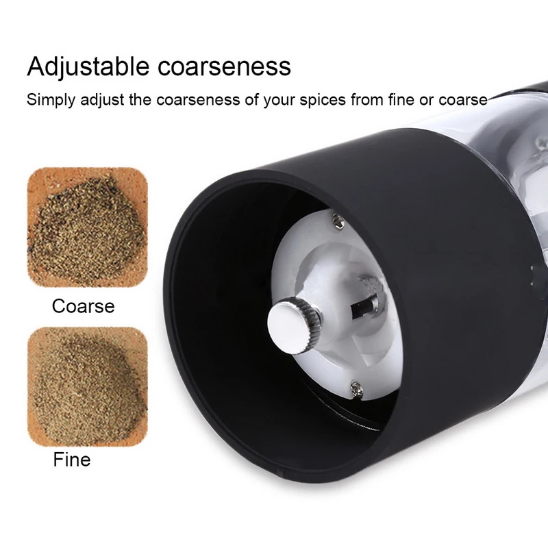 Электрическая мельница для перца солевые Травяные специи контейнеры кухонные