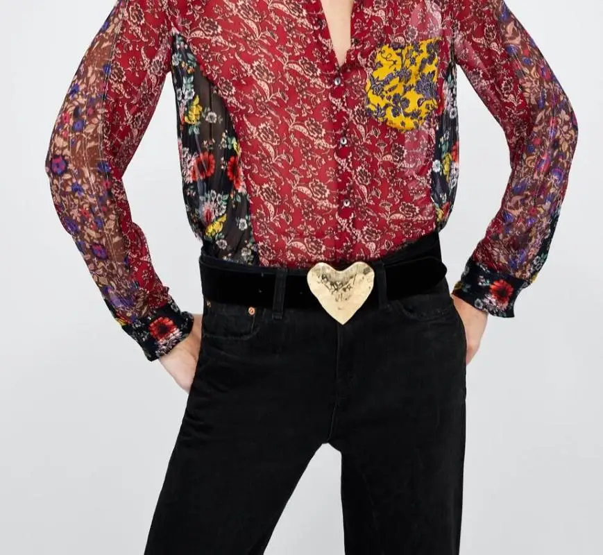 Модный роскошный женский пояс со стразами в стиле ретро подходит для брюк