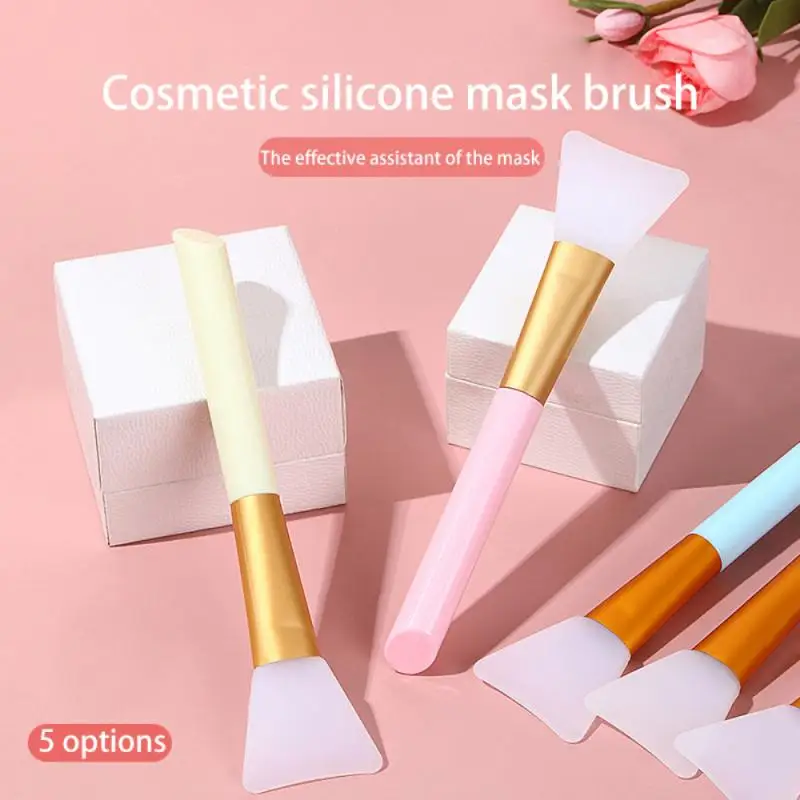 

1pc Silicone Facial Mask Brush Beauty Foundation Soft DIY Cosmetics Brushes Women Makeup Portable Tools Skin Care maquiagem