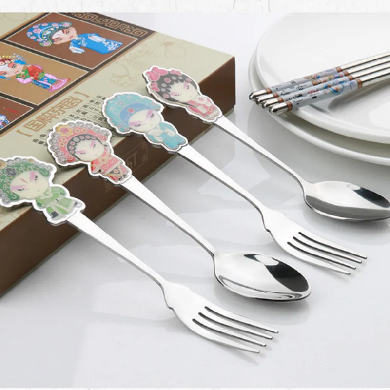 Китайский Стиль Культурный Пекинская опера маски для лица Нержавеющая сталь