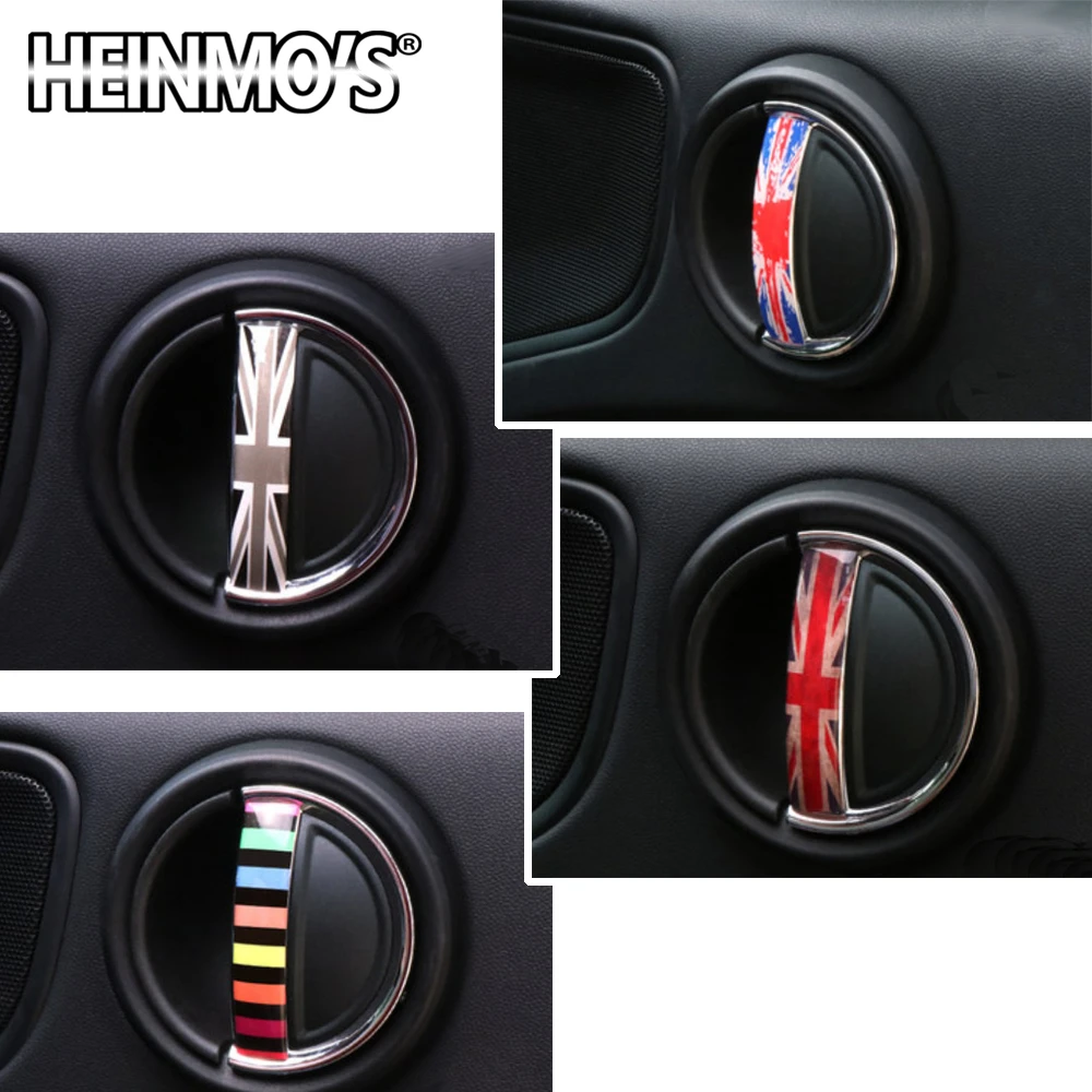 Inner Door Handle Sticker For Mini Cooper Clubman Countryman F54 F55 F56 F57 F60 Front Rear Door Handle Sticker For Mini Cooper