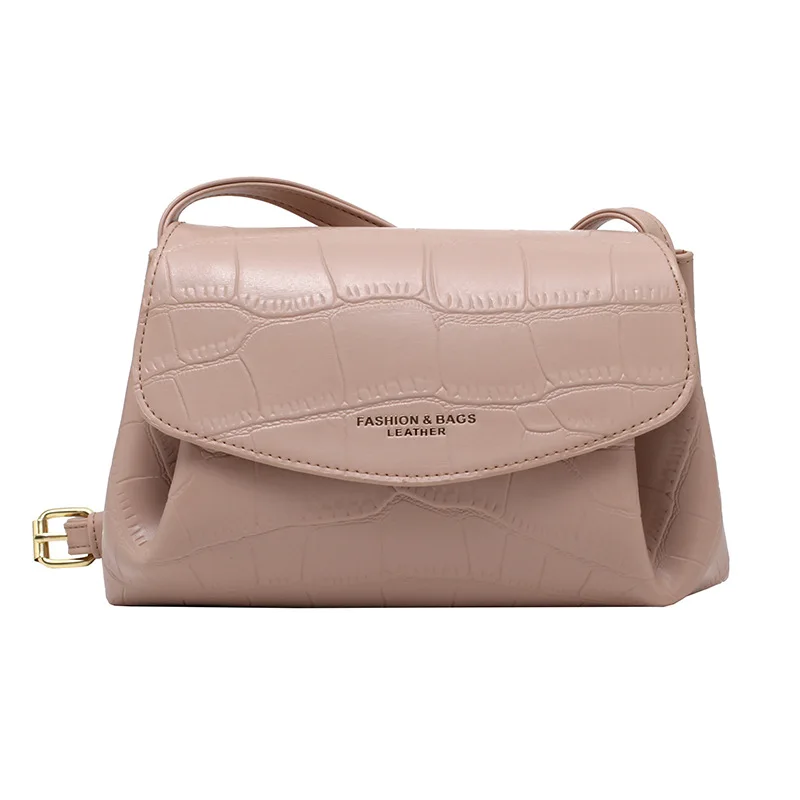 

Textured Small Bag Women's Bag Popular New Fashion Messenger Bag Shoulder Underarm Bag