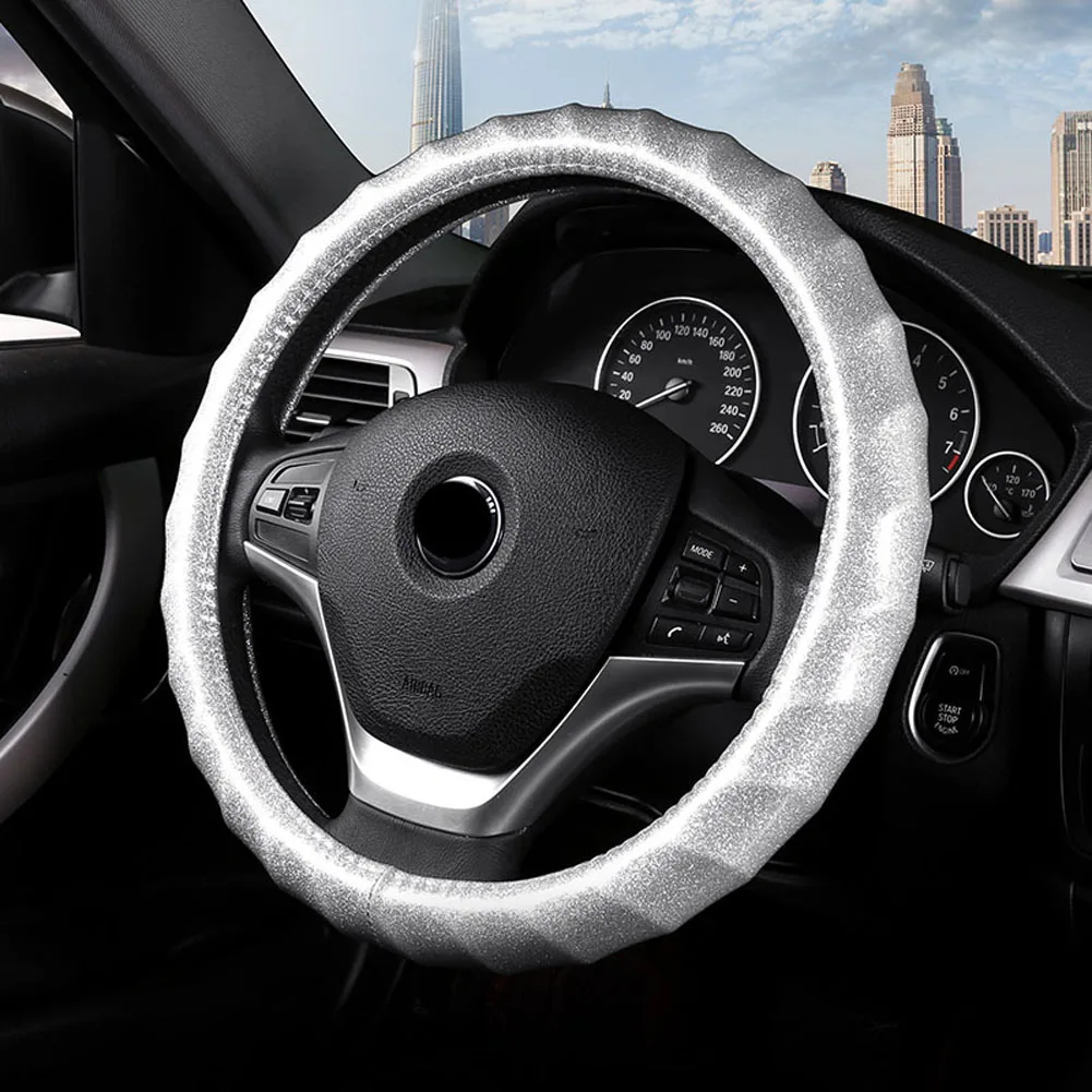 Новый автомобильный чехол на руль красивая женская летняя шикарная качающаяся