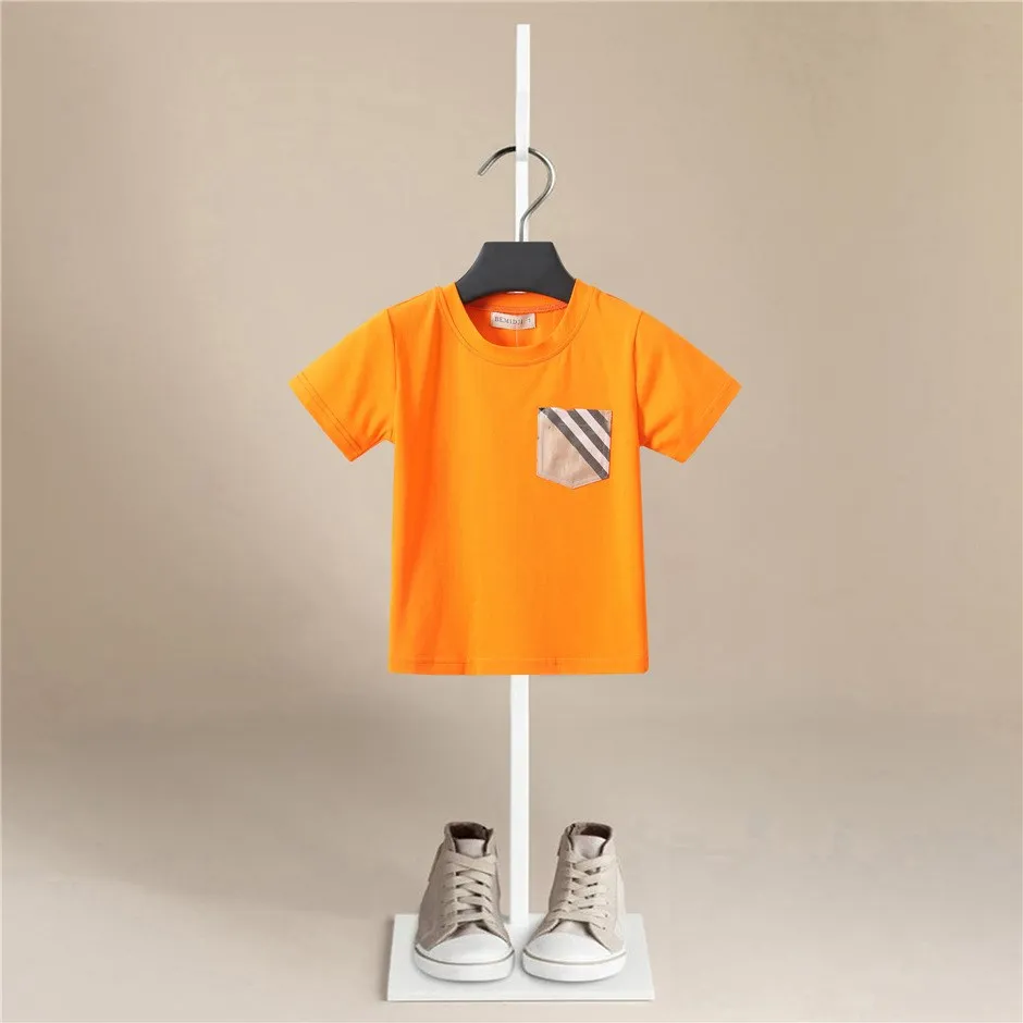 Новинка 2020 летняя футболка для мальчиков модная детская в полоску хлопковая с