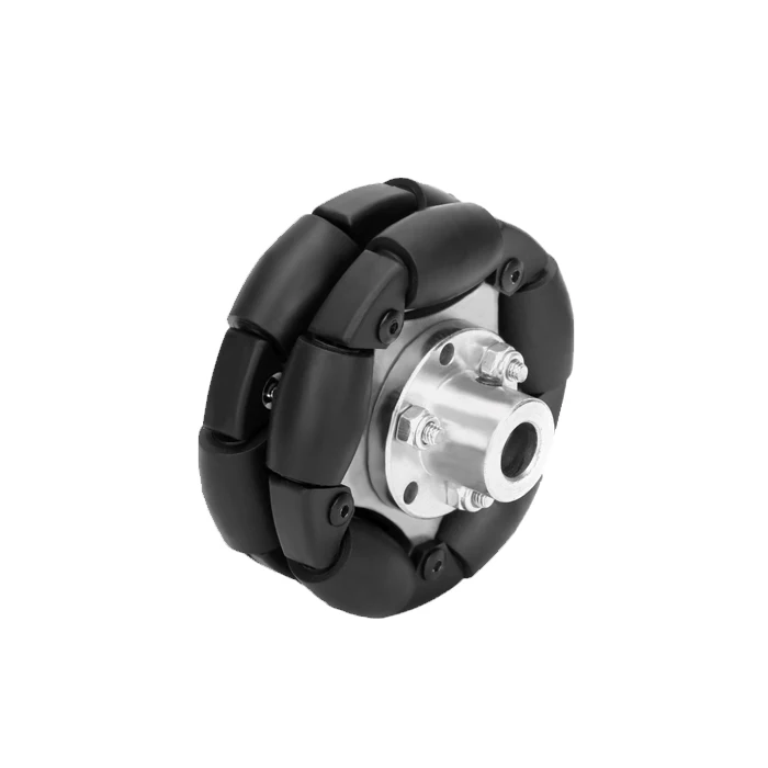 

Шаговый двигатель версия 60 мм металлический всенаправленный колесный автомобильный комплект шасси всенаправленный мобильный робот