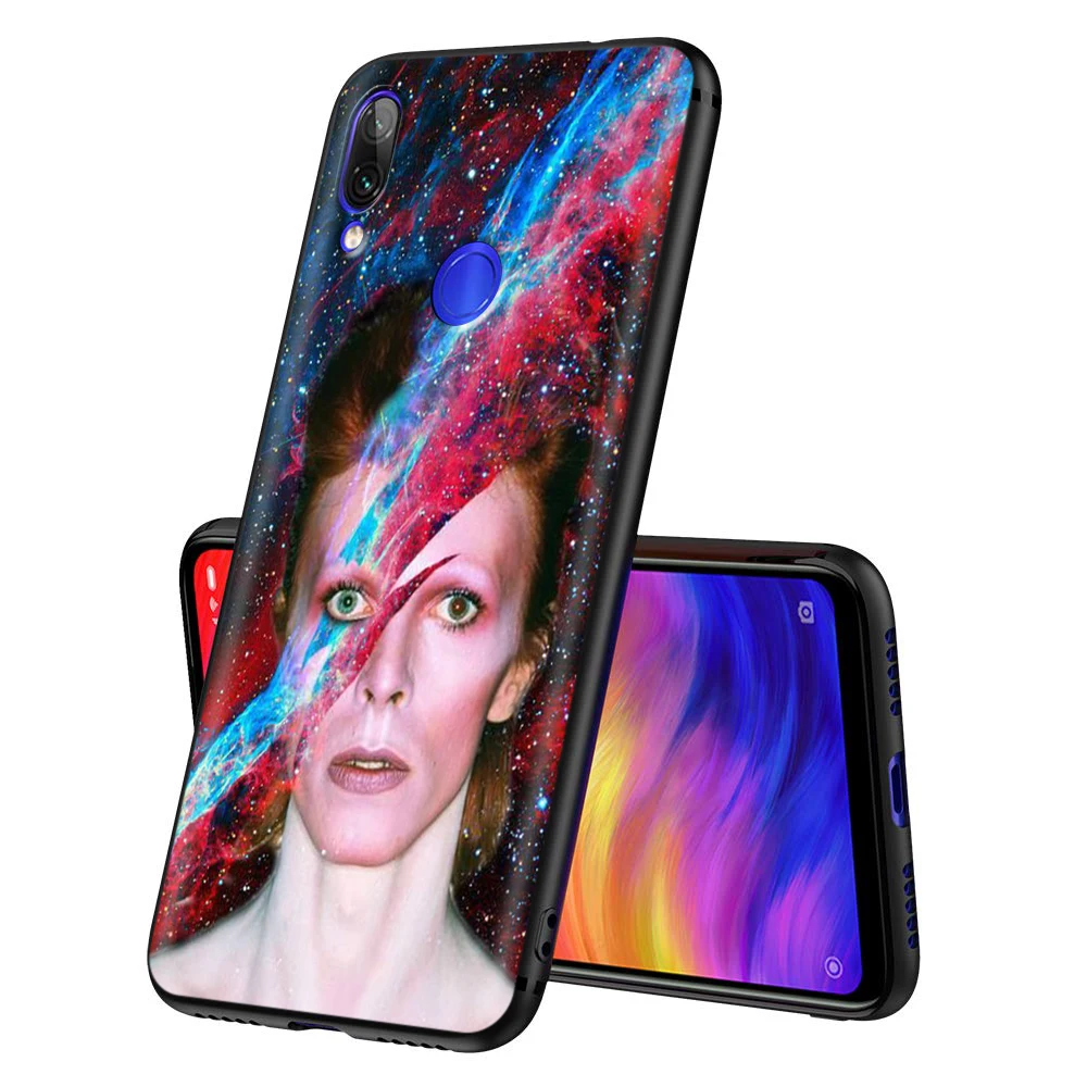 Мягкий ТПУ чехол YIMAOC David Bowie для Xiaomi Redmi mi Note MAX 3 6 6A 7 mi6 mi8 9 se a1 a2 Pro Lite go pocophone