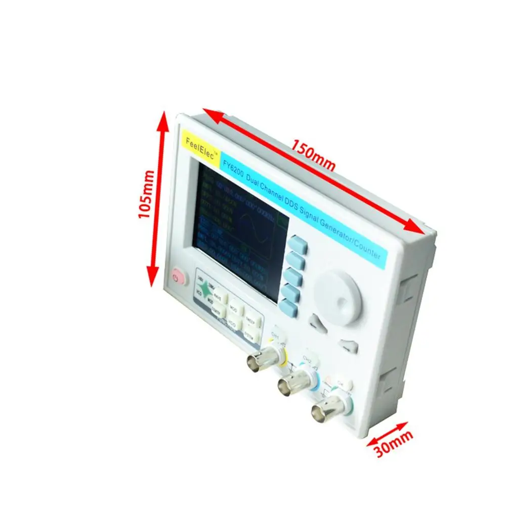 Встроенная панель одноканальный генератор DDS двухканальный функциональный