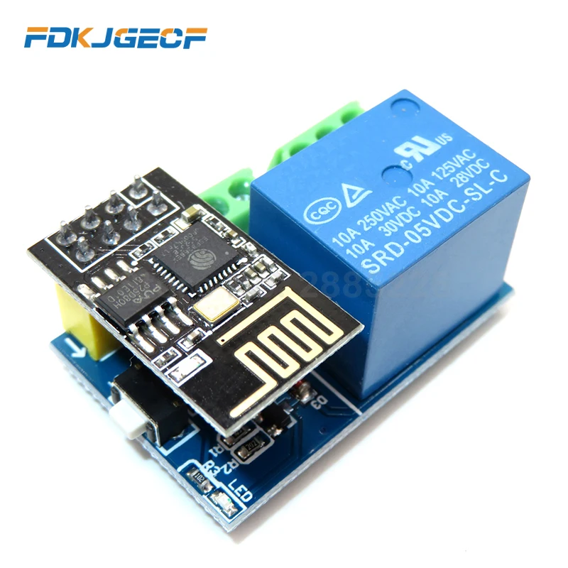 Релейный модуль ESP8266 с Wi Fi 5 В светодиодный пульт управления для умного дома
