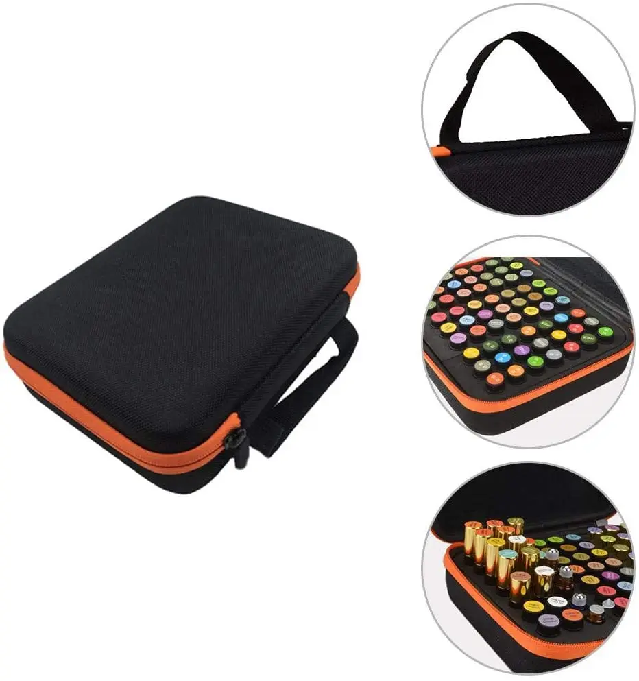 Чехол для бутылочки с эфирными маслами 63 ячейки 1 3 мл портативный дорожный