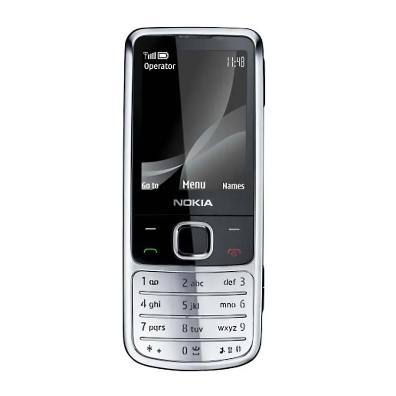 Silver Разблокированный телефон Nokia 6700 классический мобильный телефон Nokia 6700C GSM 5MP Поддержка Русская и арабская клавиатура Восстановленный мобильный телефон - Цвет: Silver