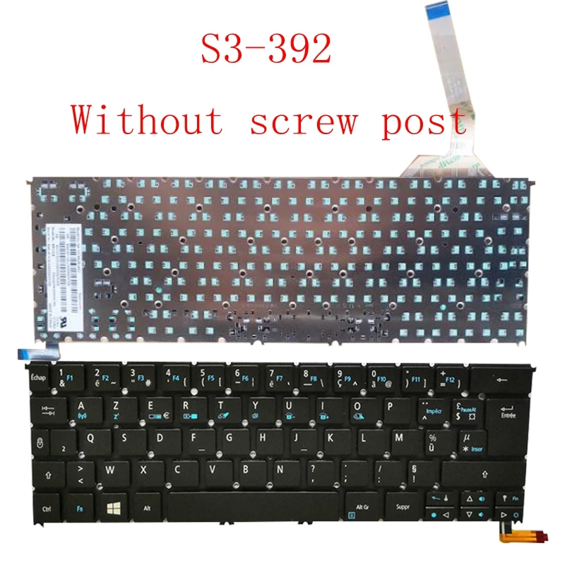 Новая клавиатура для ноутбука ACER S3-392 S3-392G R13 R7-371 R7-371T R7-372 с подсветкой AEZS8R00020 NK.I1213.024.
