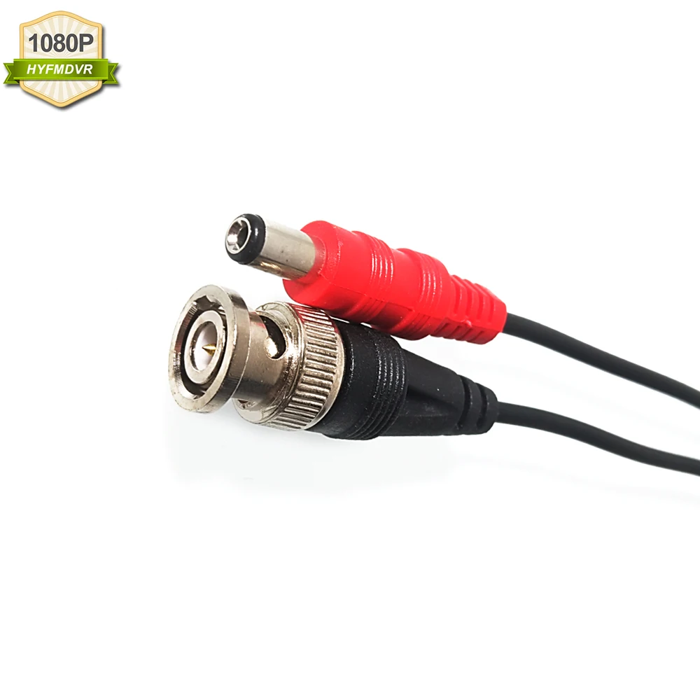 HYFMDVR Автомобильный регистратор с дисплеем проводка авиационный штекер BNC