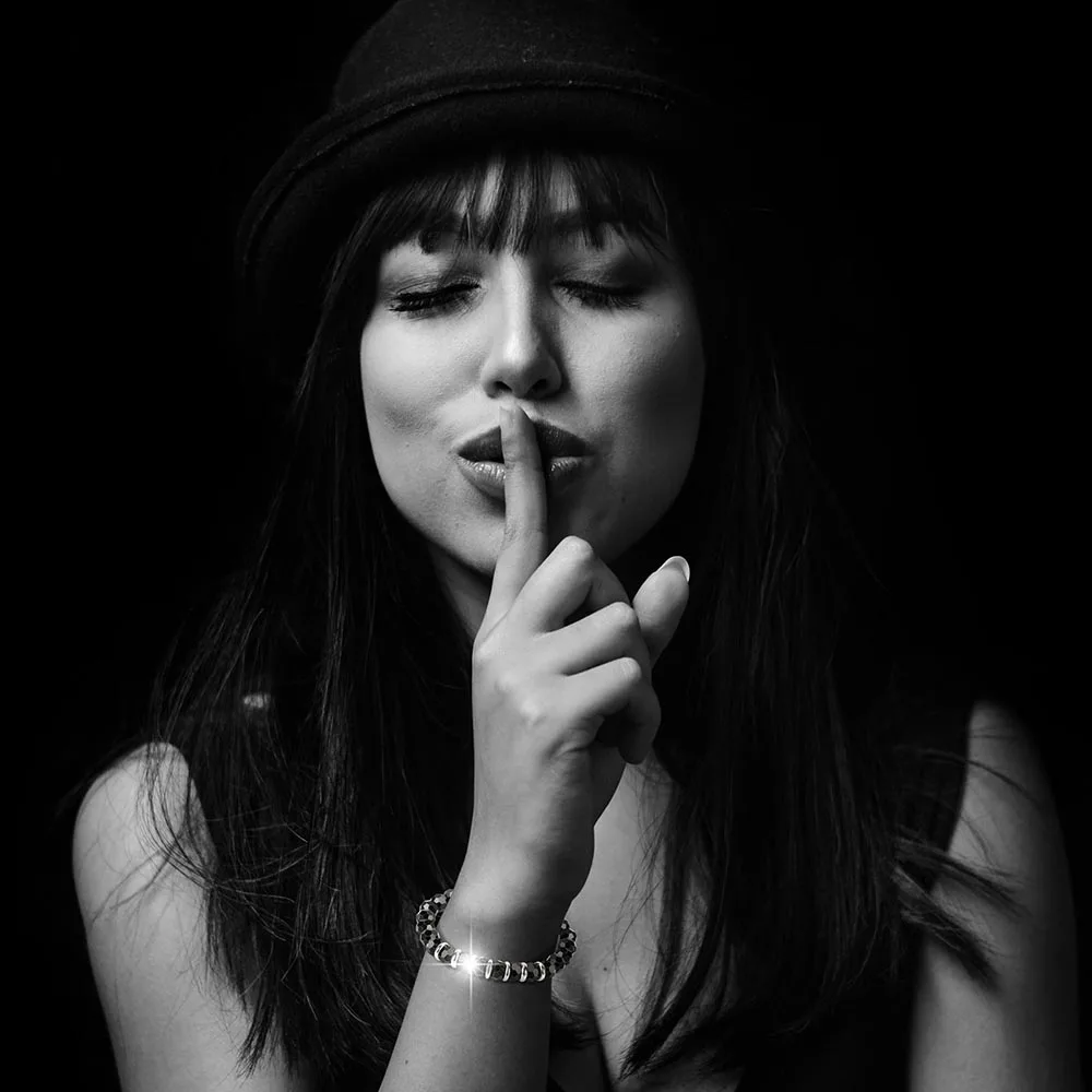 Браслет BOFEE из бусин натурального черного оникса стальная веревка стрейчевая