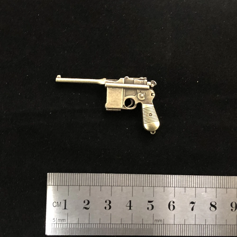 Модель пистолета Mauser из сплава в масштабе 1/6 военное оружие статические игрушки