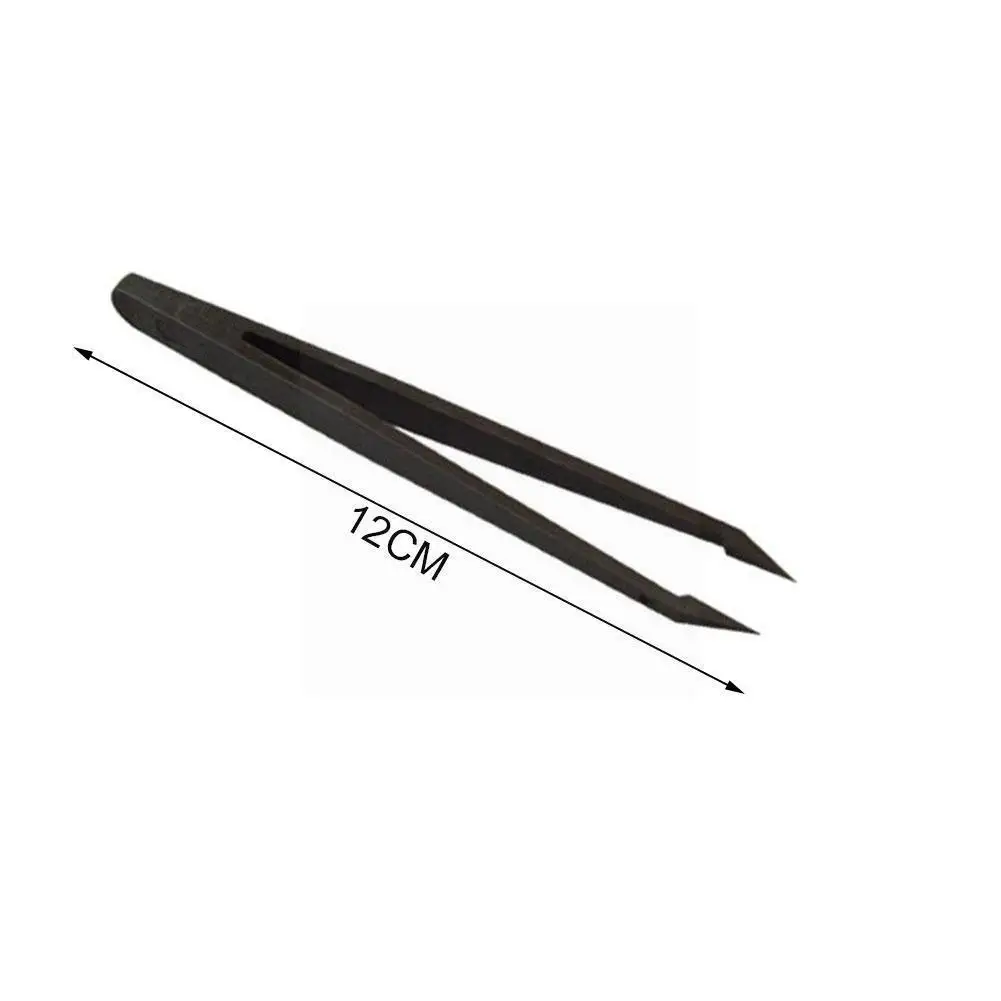 

1 шт. Антистатический пинцет для бровей инструменты для макияжа пластиковый ручной набор 12 мм инструменты щипцы для ремонта C4n1