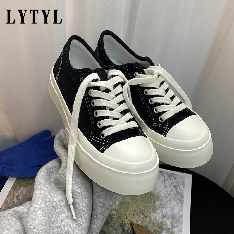 

Женская Тканевая обувь на толстой подошве, однотонные туфли на толстой подошве для девушек 35-40, розовые туфли хорошего качества с низкой шну...