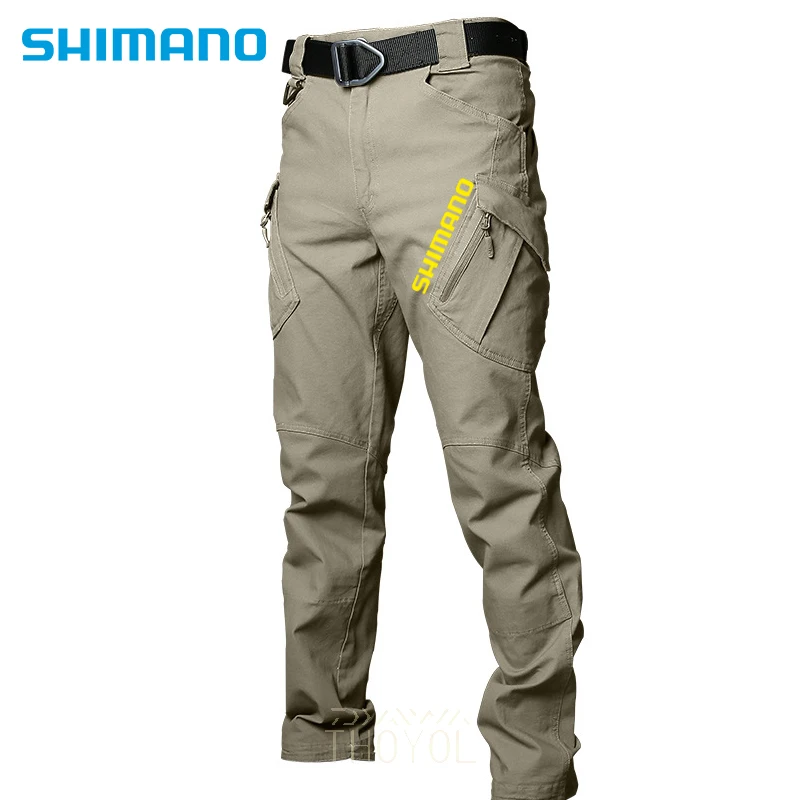 

Shimano Fishing Clothes Waterproof Men Fishing Pants Oudoort Trouser Daiwa Fishing Clothing Waterproof Multi-Pocket Fishing Wear
