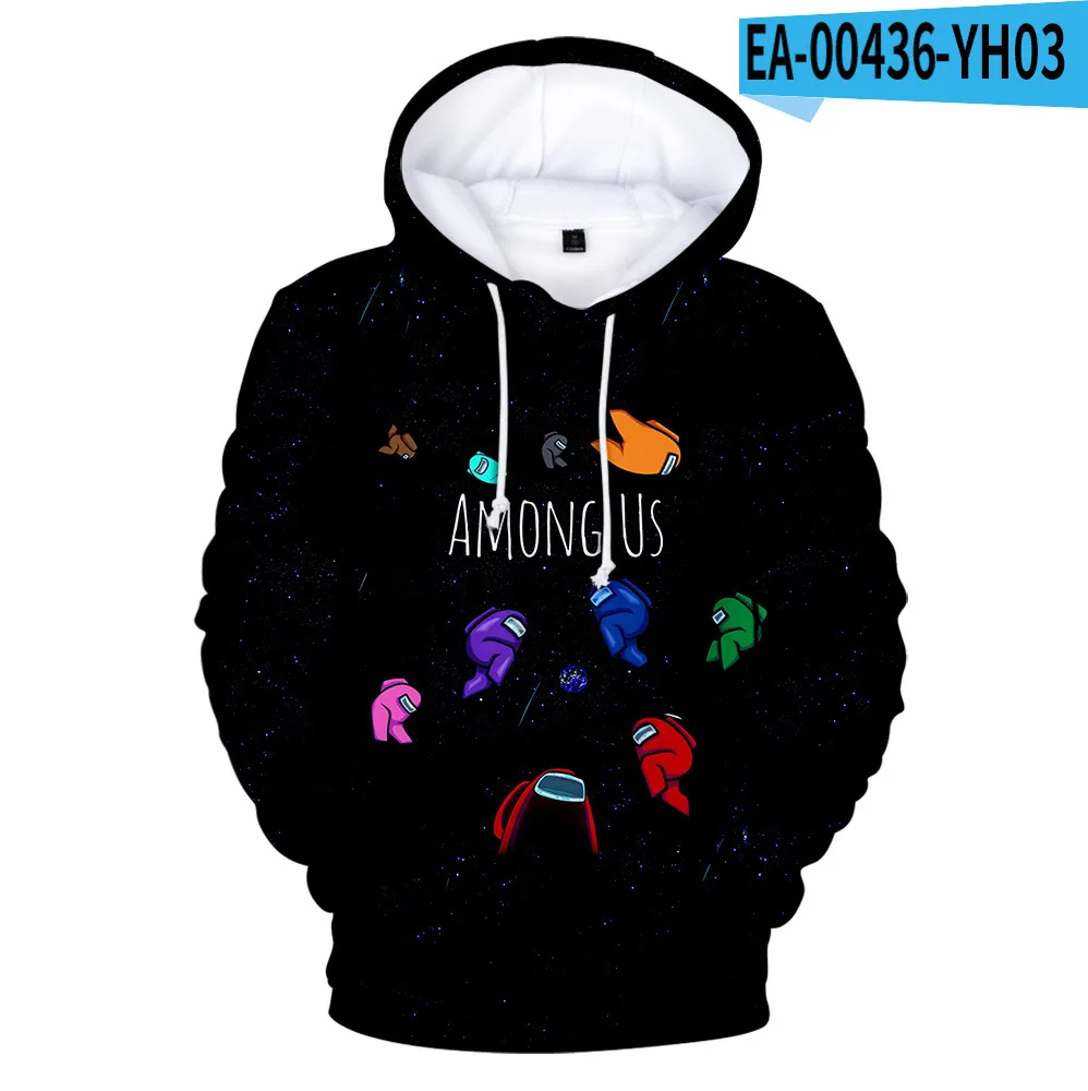 

3DAmong Us Fashion Sweatshirt Men's Women's Casual Hoodie Clothing 3D Autumn Games Comfortable Hip Hop Cool Pullover Clothes