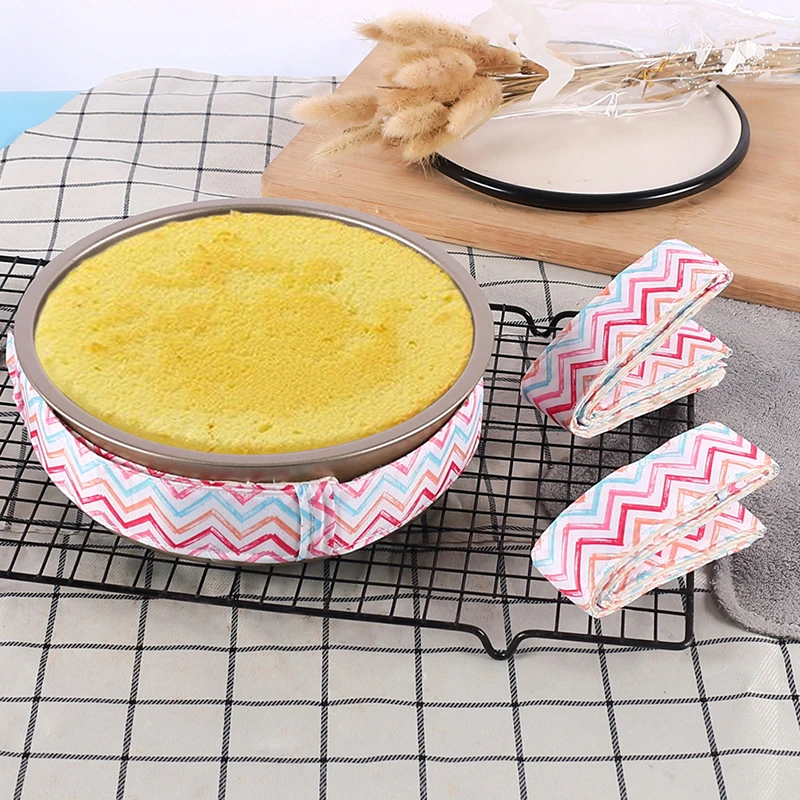 

Baking Tray Protection Strap Strip Cake Pan Strips Belt Moist Level Cake Tool