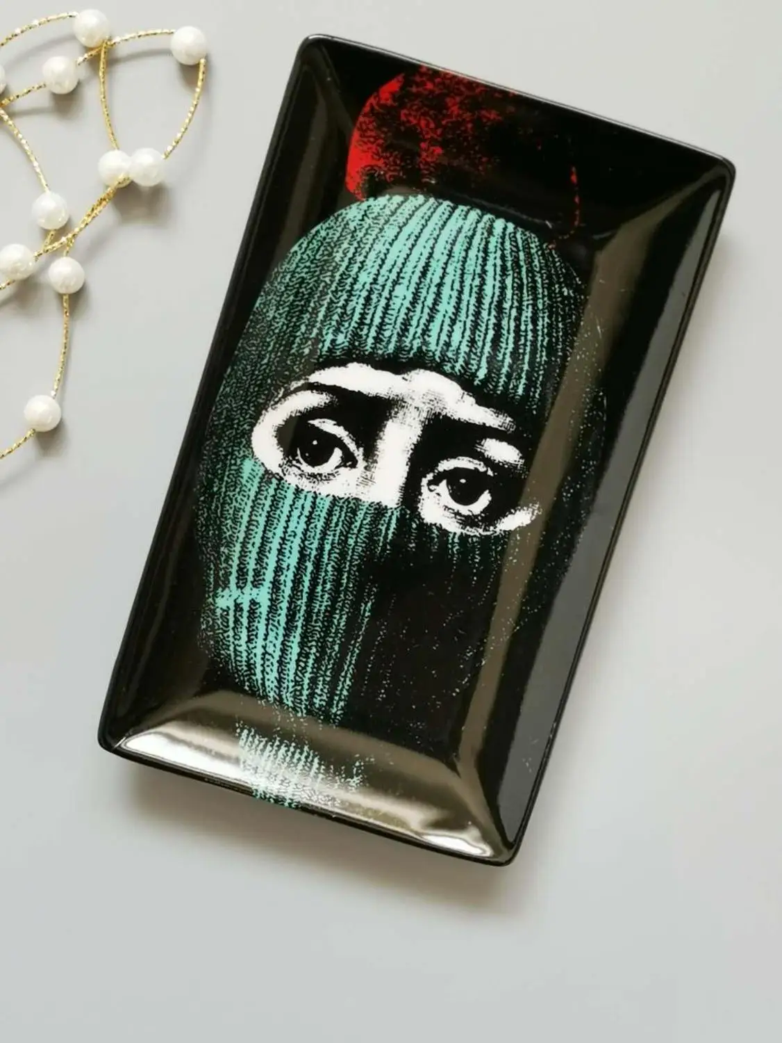 Керамика пластины коробка для хранения ювелирных изделий лоток тарелка фруктов