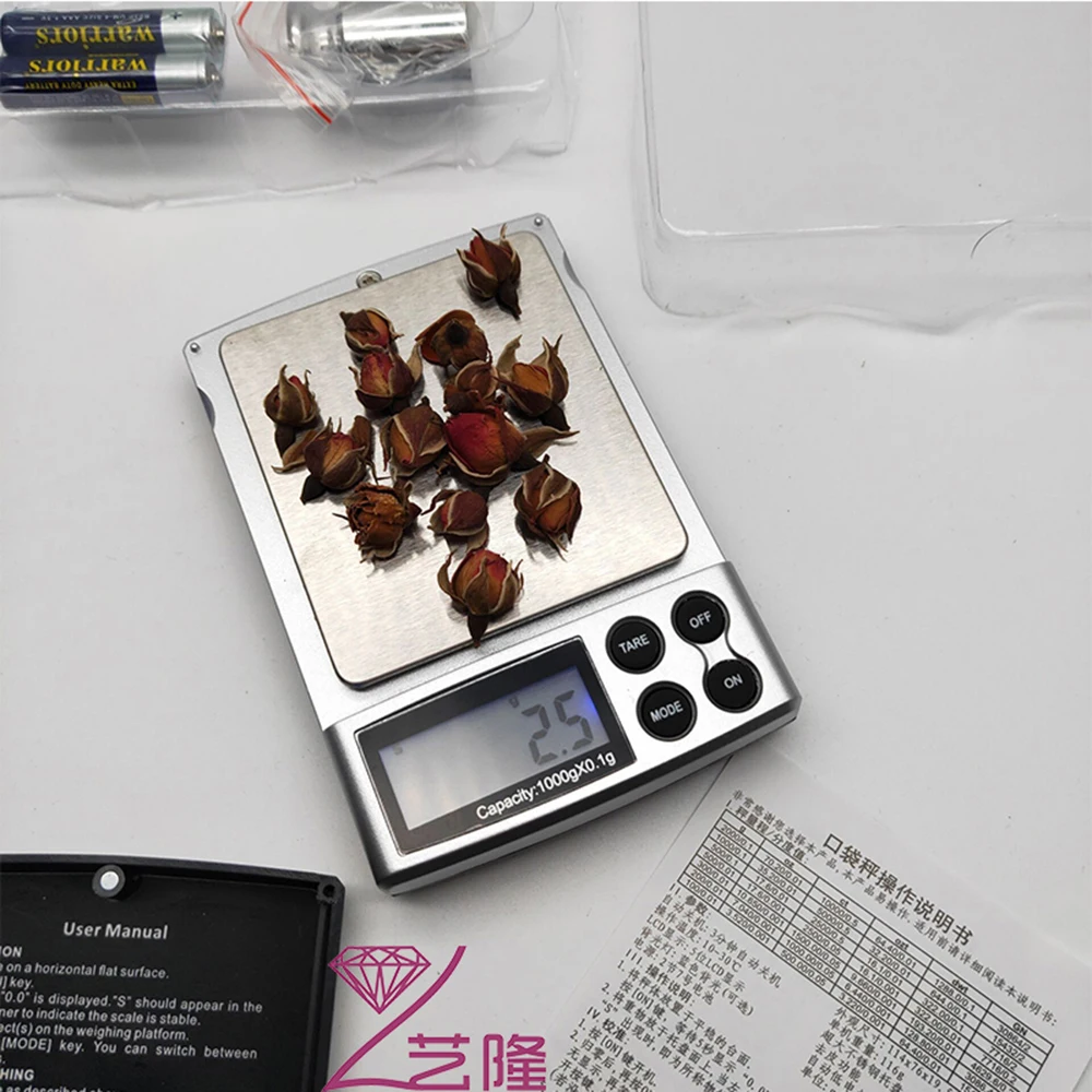 Мини цифровые весы высокой точности с подсветкой карманные 100/200/300/500/1000 г 0 01/0 1 для