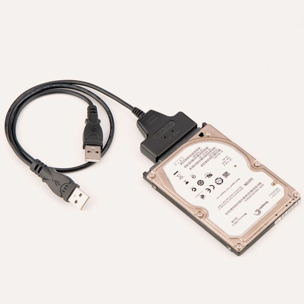 Новый USB 2 0 для IDE SATA кабели переходники три б/у 5 жесткий диск HD адаптер жесткого