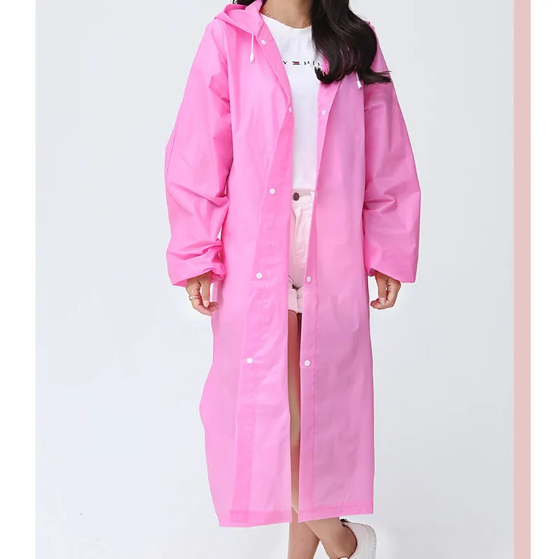 Многоразовый плащ модный для женщин мужчин детей экстренный водонепроницаемый