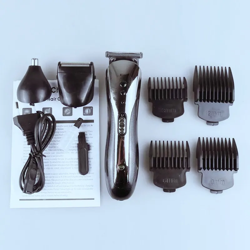 All in1 Rechargeable PRO Hair Clipper Electric Waterproof Wireless Trimmer Beard Nose Ear Professional Shaver | Бытовая техника
