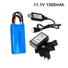 Литий-полимерный аккумулятор для XK X450 FPV RC дрона, 11,1 В, 1000 мАч, 1300 мАч, запасные части, перезаряжаемая батарея 3S, разъем XT30