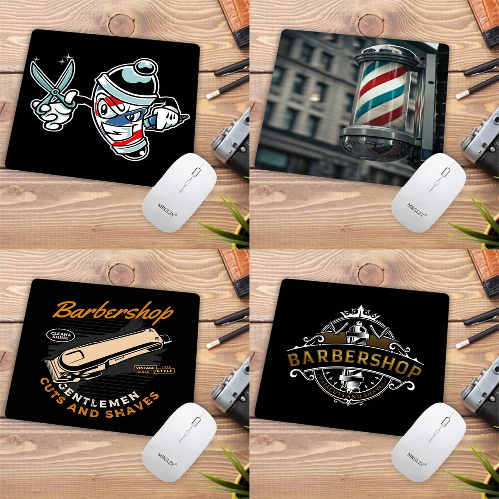 

Desk Mat Desk Table Protector Drop Shopping Barber Shop Mouse Pad Small Size Laptop Notebook Wrist Pad Hand Rest Computer Mat