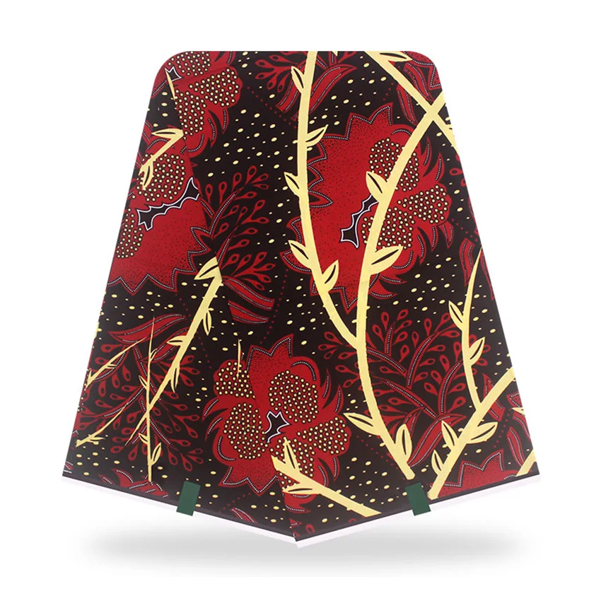 

Cotton Material High Quality Ankara African Printed Wax Fabric Garment Fabric H200706