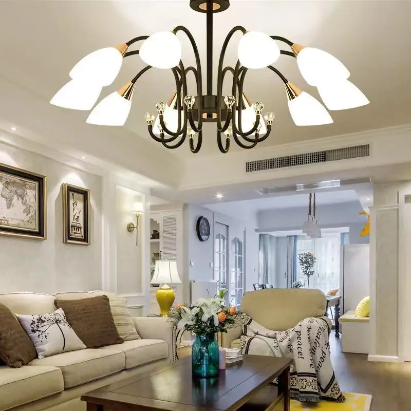 Винтаж лампа для подвесного потолка гостиной спальни столовой кухни ретро