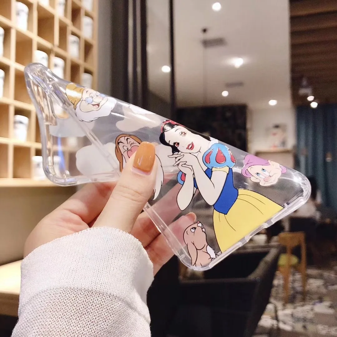 Милый комплект принцессы Белоснежки Золушки гнома для iPhone 11 11pro max XR XS MAX 8 7Plus 6 6splus X