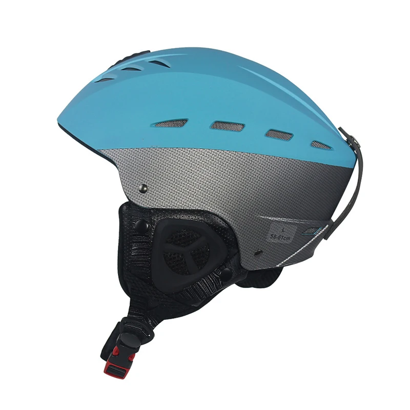 Профессиональный лыжный шлем ABS + EPS материал унисекс теплый ветрозащитный