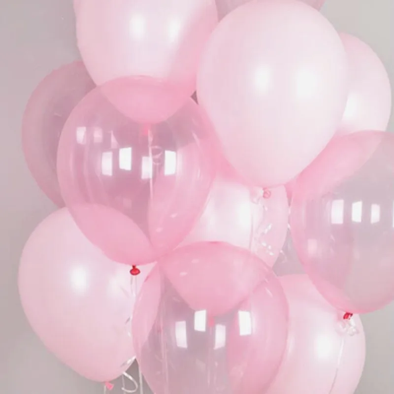 Латексные шары 20 шт 10 дюймов пастельные тона перламутровые на день рождения